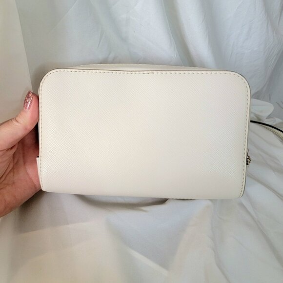 Kate Spade Staci Dual Zip Around Ivory Crossbody Bag, Brand NEW NWOT - Picture 6 of 11